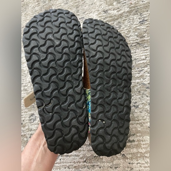 Birkenstock Papillio Gizeh Sandals Womens Siz 39 US 8 Cork Fresh Boho Flowers - Picture 7 of 9